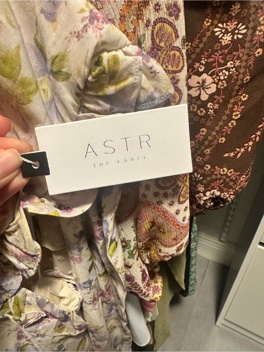 ASTR the Label Cassis Dress in Taupe
Purple Floral - Picture 5 of 8